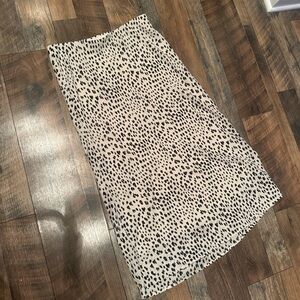 GILLI | Stretch Waist Large Black and white midi skirt #midi #midiskirt